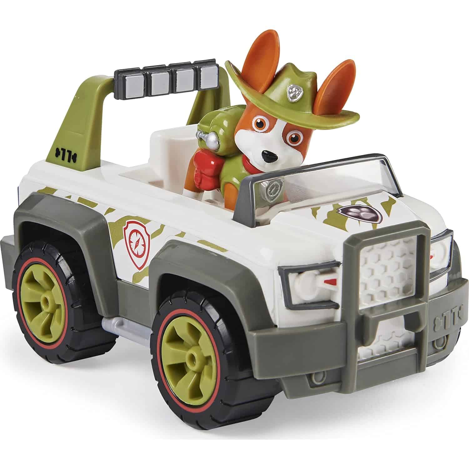 amazon-6a1ad432282ae Paw Patrol Tracker's Jungle Cruiser Vehicle with Figure for Kids 3+ - vue 4