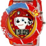 Paw Patrol Digital LCD Quartz Wrist Watch for Kids, Fun Gift for All Ages - vue 2