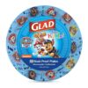 Glad Paw Patrol disposable paper plates, heavy duty soak proof 8.5 inch, 20 count - vue 2