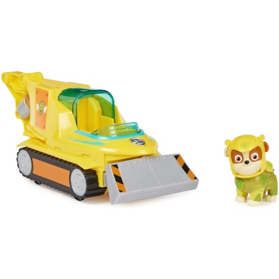 Aqua Pups Rubble Transforming Hammerhead Shark Vehicle with Action Figure Toy for Kids Ages 3+