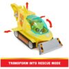 Aqua Pups Rubble Transforming Hammerhead Shark Vehicle with Action Figure Toy for Kids Ages 3+ - vue 6