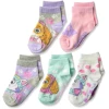 Paw Patrol Girls 5 Pack Shorty Socks