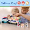 PAW Patrol Wooden ABC Block Truck with 33 Learning Pieces - vue 6