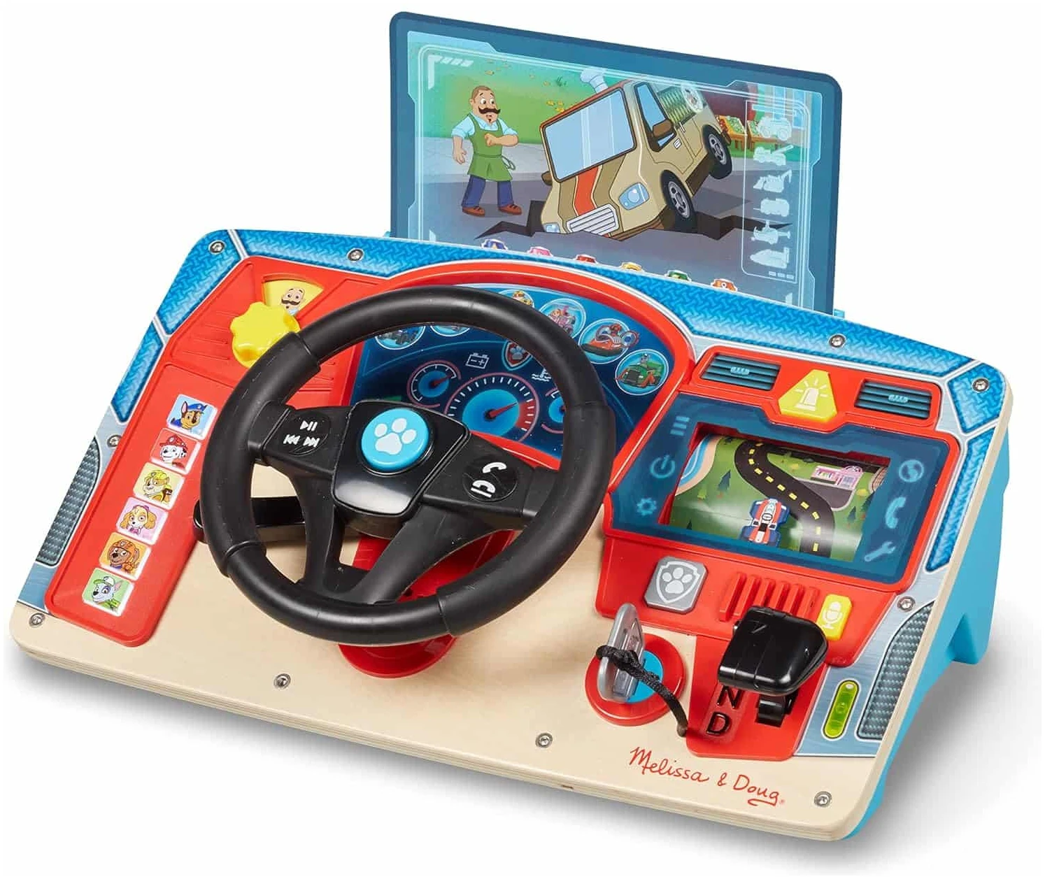 amazon-6a1ad7a6ba9bc PAW Patrol wooden dashboard activity board for kids ages 3 and up