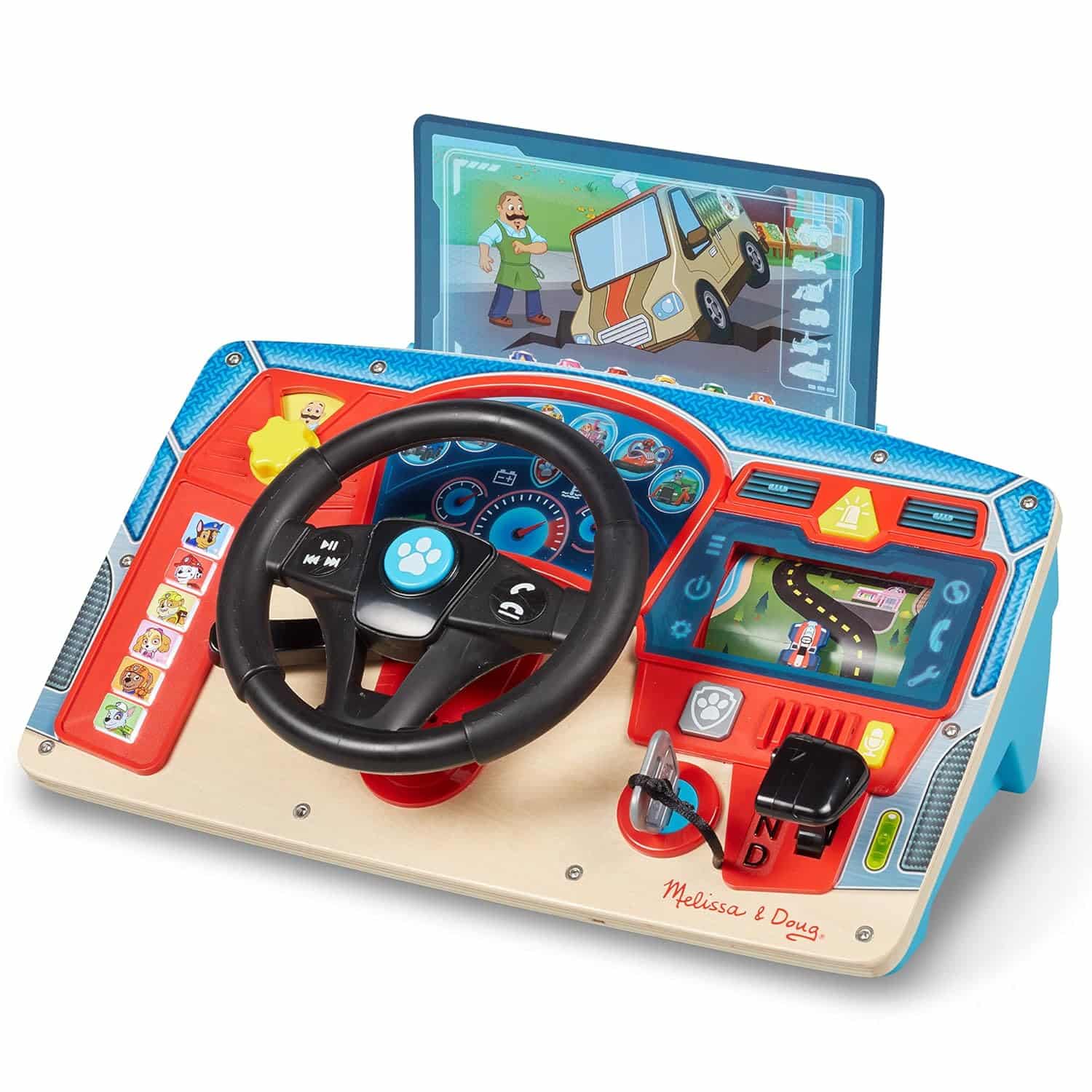 amazon-6a1ad7aec8d0b PAW Patrol wooden dashboard activity board for kids ages 3 and up - vue 2
