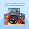 PAW Patrol wooden dashboard activity board for kids ages 3 and up - vue 4