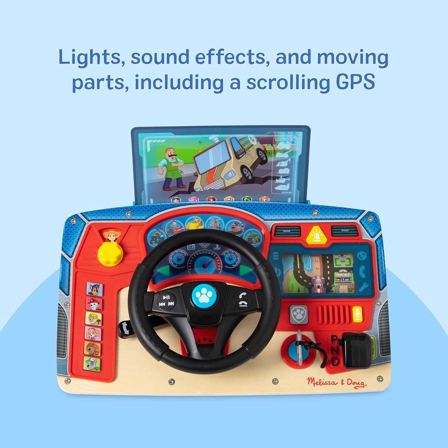 amazon-6a1ad7b8806da PAW Patrol wooden dashboard activity board for kids ages 3 and up - vue 4