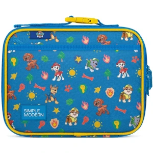 Paw Patrol insulated lunch box for kids with exterior pockets