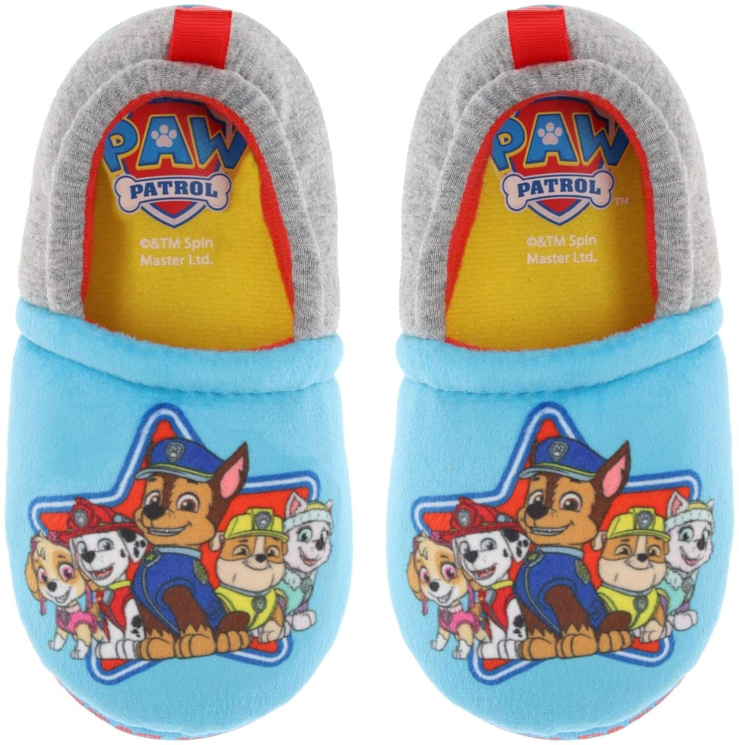 amazon-6a1ad9fd33638 Toddler Slippers featuring Chase Marshall Skye Everest Plush, Sizes 5/6 to 11/12 - vue 5