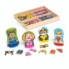PAW Patrol Wooden Magnetic Pretend Play Set, 64 Pieces for Kids - vue 2
