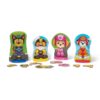 PAW Patrol Wooden Magnetic Pretend Play Set, 64 Pieces for Kids - vue 5