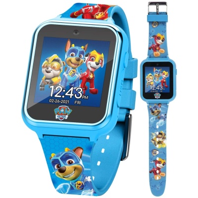 Paw Patrol smart watch with camera for kids featuring games and voice recorder