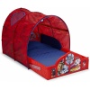 PAW Patrol toddler bed with tent for sleep and play, red