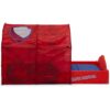 PAW Patrol toddler bed with tent for sleep and play, red - vue 5
