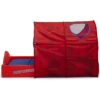 PAW Patrol toddler bed with tent for sleep and play, red - vue 6