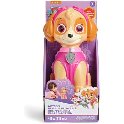 Nickelodeon Paw Patrol Skye Bubble Blower with Bubble Solution for Kids