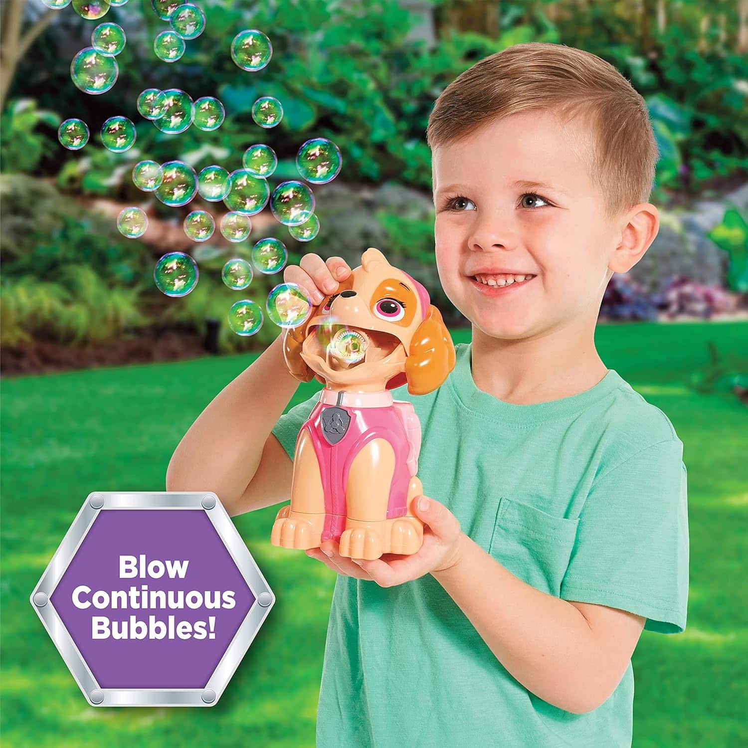 amazon-6a1adcf610543 Nickelodeon Paw Patrol Skye Bubble Blower with Bubble Solution for Kids - vue 5
