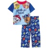 Paw Patrol & Baby Shark 2-Piece Loose-Fit Pajama Set for Boys, Soft and Cute