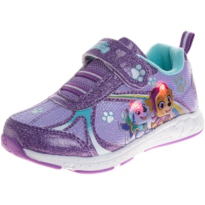 Girl’s Paw Patrol Light Up Laceless Shoes for Toddlers