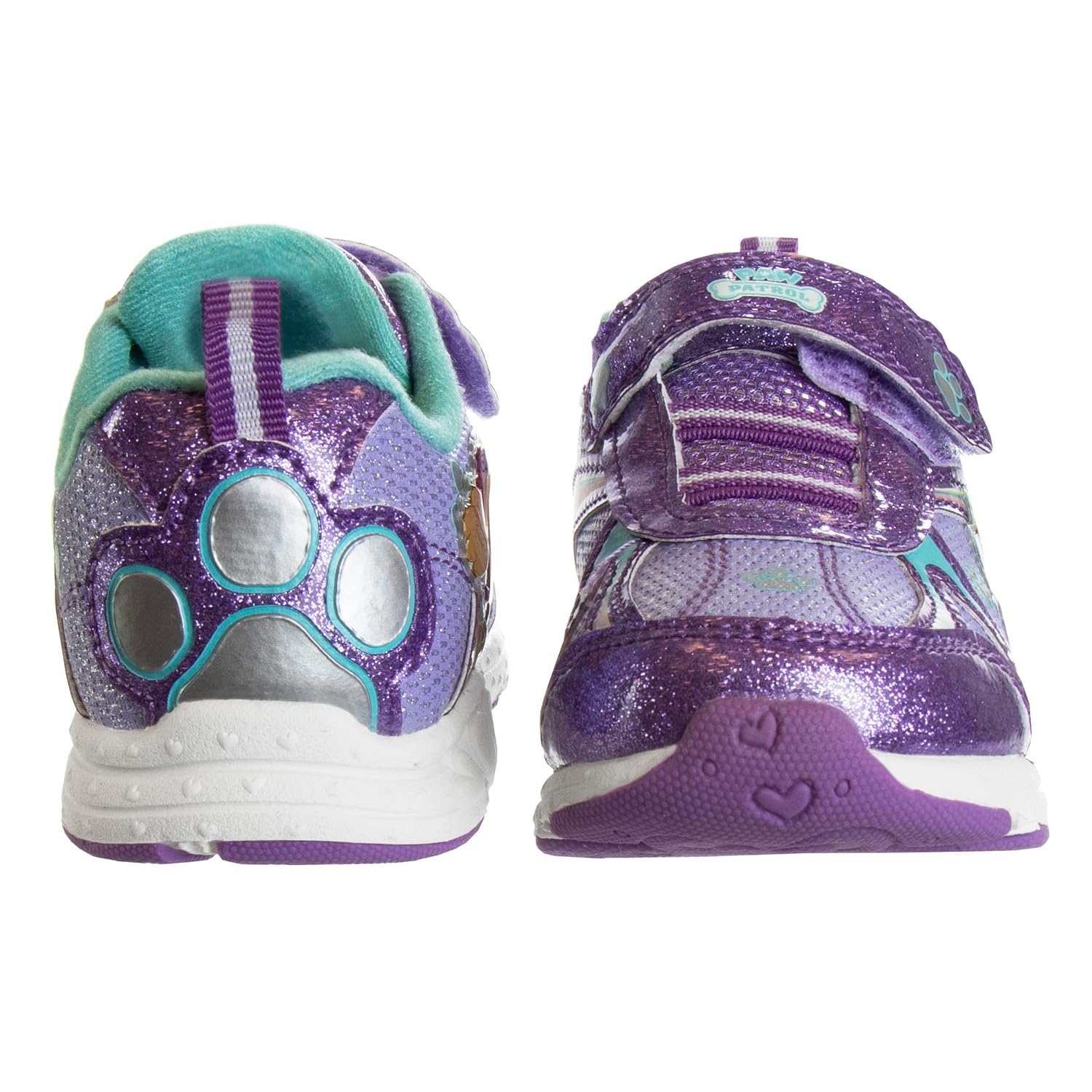 amazon-6a1ade0531f48 Girl's Paw Patrol Light Up Laceless Shoes for Toddlers - vue 4