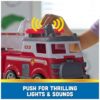 Ultimate Rescue Fire Truck with 2-Foot Ladder and Lights - vue 6