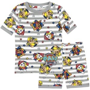 Boys Chase Marshall and Rubble Pajamas Set, Soft Sleepwear