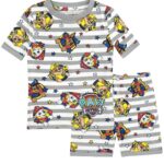 Boys Chase Marshall and Rubble Pajamas Set, Soft Sleepwear - vue 2