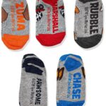 Paw Patrol Boys 5 Pack No Show Socks - vue 4