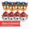 Paw Patrol Party Favors and Birthday Decorations with 16 Masks - vue 5
