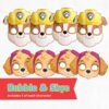 Paw Patrol Party Favors and Birthday Decorations with 16 Masks - vue 6