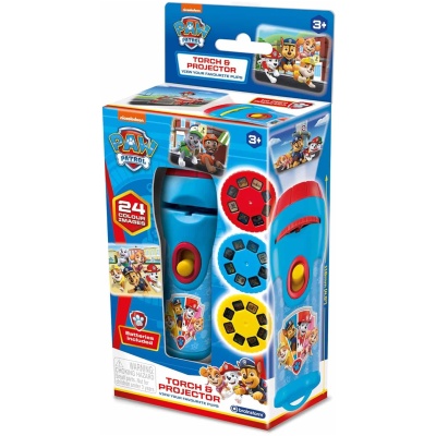 Paw Patrol Torch & Projector with 24 Color Images for Kids Ages 3+
