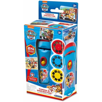 Paw Patrol Torch & Projector with 24 Color Images for Kids Ages 3+