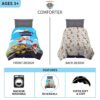 Paw Patrol Reversible Microfiber Comforter for Kids, Twin/Full - vue 4