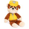 PAW Patrol Rubble Take Along Buddy Plush Toy, 13-Inch Stuffed Animal for Ages 1+ - vue 2