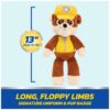 PAW Patrol Rubble Take Along Buddy Plush Toy, 13-Inch Stuffed Animal for Ages 1+ - vue 5
