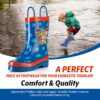 Paw Patrol printed waterproof rain boots for toddler boys - vue 4
