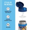 Paw Patrol 10oz Stainless Steel Straw Bottle, Vacuum Insulated for Kids - vue 5