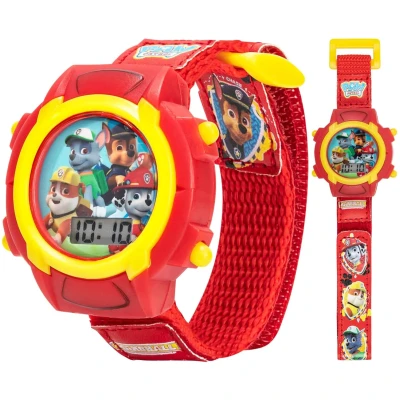 Nickelodeon Paw Patrol digital watch for kids with LCD display and Velcro strap