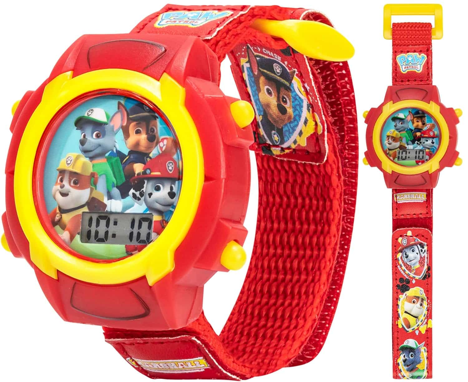 amazon-6a1ae31d066fd Nickelodeon Paw Patrol digital watch for kids with LCD display and Velcro strap - vue 2