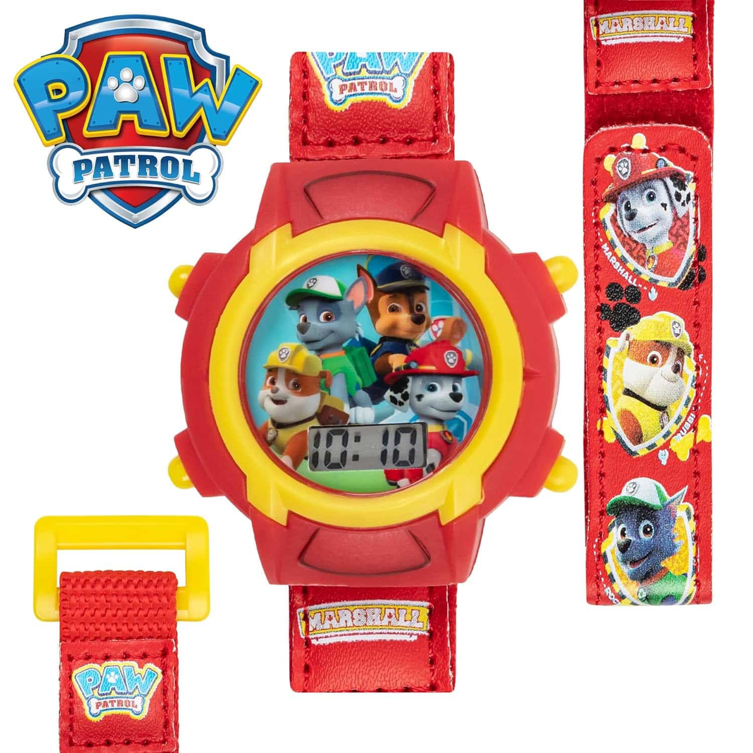 amazon-6a1ae326da74a Nickelodeon Paw Patrol digital watch for kids with LCD display and Velcro strap - vue 6
