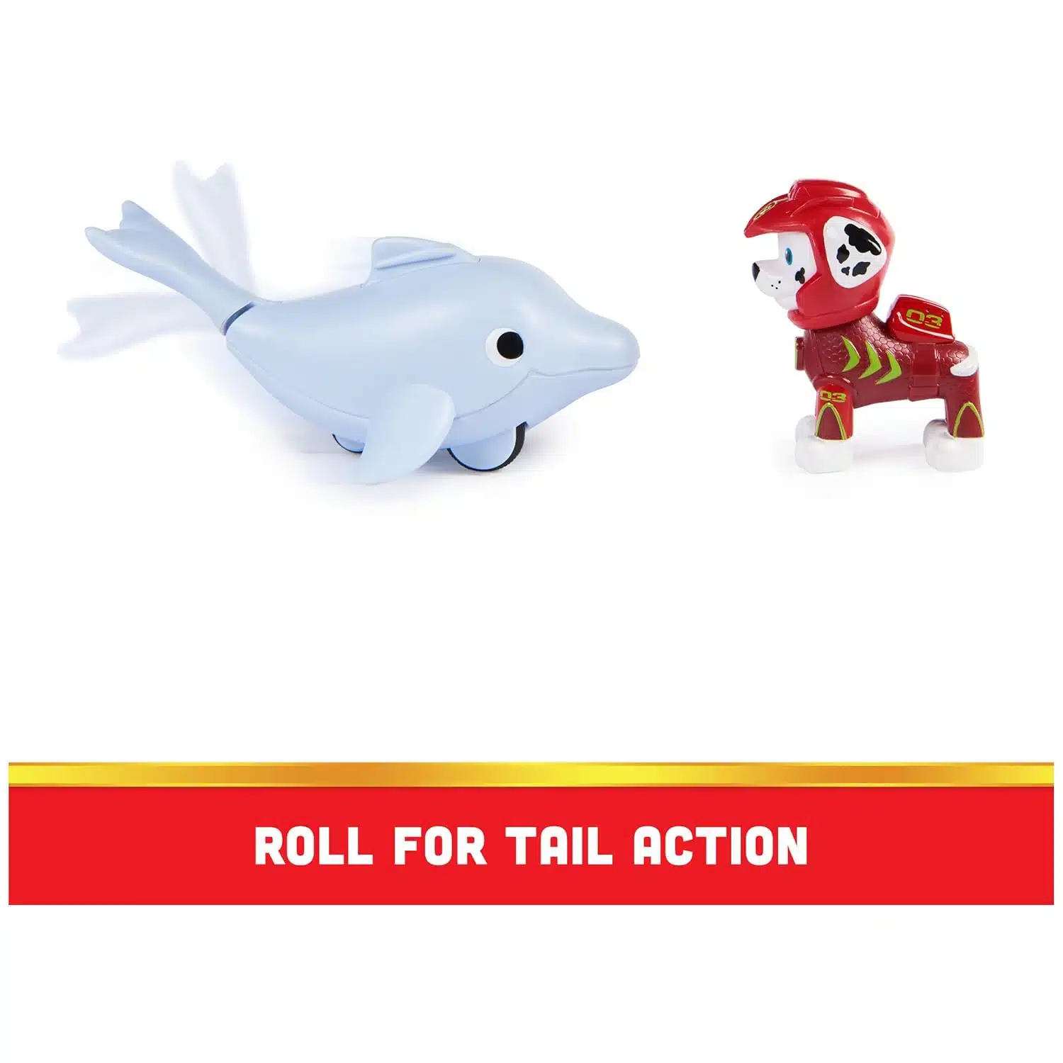 amazon-6a1ae3ec1d863 Aqua Pups Marshall and Dolphin Action Figures for Kids Ages 3+ - vue 6