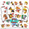 Paw Patrol Temporary Tattoos for Kids, 70+ Party Favors Made in USA - vue 2