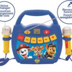 Paw Patrol portable karaoke player for kids with Bluetooth and voice changer - vue 6