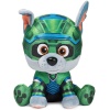 PAW Patrol Rocky Mighty Movie plush toy, 6 inch stuffed animal for ages 1+