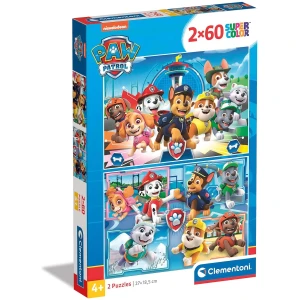 Paw Patrol Puzzle for Kids 2 x 60 Pieces Ages 5+