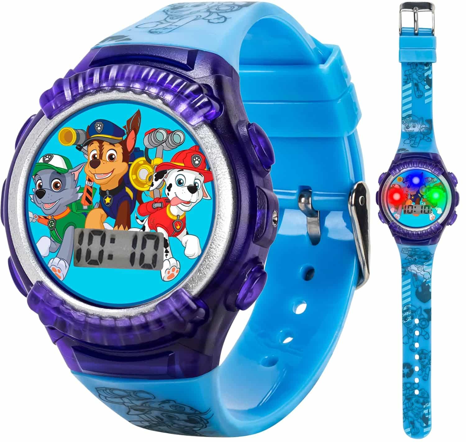 amazon-6a1ae6604dc36 Paw Patrol Kids Digital LED Watch with Light-Up Display and Silicone Strap