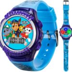 Paw Patrol Kids Digital LED Watch with Light-Up Display and Silicone Strap - vue 2