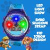 Paw Patrol Kids Digital LED Watch with Light-Up Display and Silicone Strap - vue 3