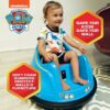 FunPark 6V Bumper Car for Toddlers with LED Lights and 360 Spin - vue 6
