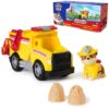 Fire Rescue Rubble Rescue Dump Truck with Action Figure and Projectiles for Kids Ages 3+ - vue 2